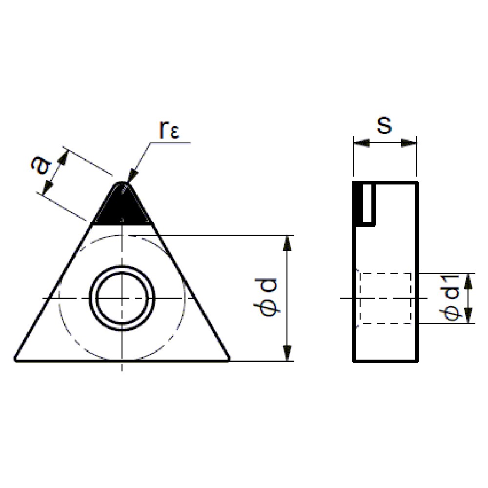 Beli Tungaloy External & Internal Turning Insert TNGA-DIA